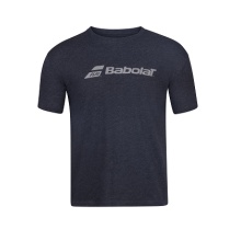 Babolat Trainings-Tshirt Exercise Club (60% Baumwolle) schwarz Herren